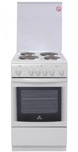 Купить Электрическая плита De Luxe 506004.00Э (кр) белый  1185555. Характеристики, отзывы и цены в Донецке