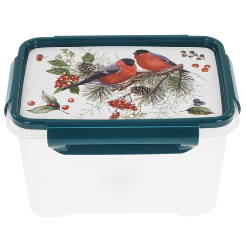 Купить Контейнер пищевой Полимербыт Снегири 437628600  9186805. Характеристики, отзывы и цены в Донецке