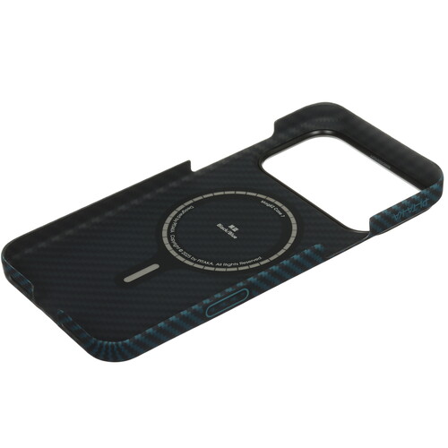 Купить Накладка  Pitaka Ultra-Slim Case для Apple iPhone 17 Pro Max синий/черный  5641001. Характеристики, отзывы и цены в Донецке