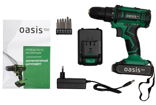 Купить Шуруповерт Oasis ASB-18S Eco  9125032. Характеристики, отзывы и цены в Донецке