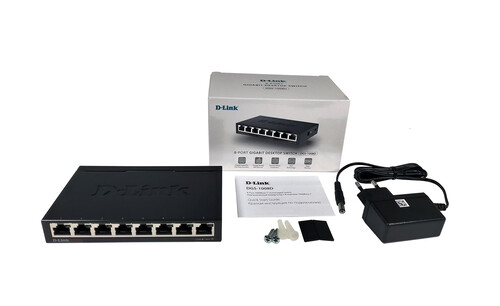 Купить Коммутатор D-Link DGS-1008D  5642227. Характеристики, отзывы и цены в Донецке
