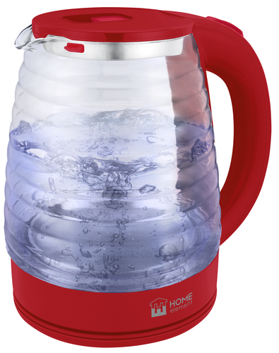 Купить Электрочайник HOME ELEMENT HE-KT2307 красный рубин красный  9091608. Характеристики, отзывы и цены в Донецке