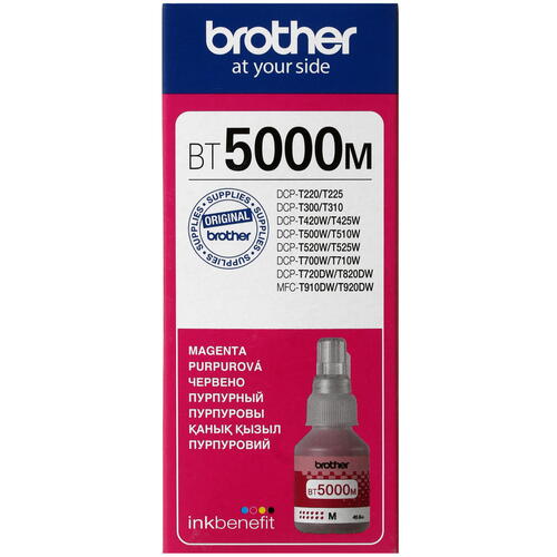 Купить Чернила водорастворимые Brother BT5000M пурпурный  1023481. Характеристики, отзывы и цены в Донецке