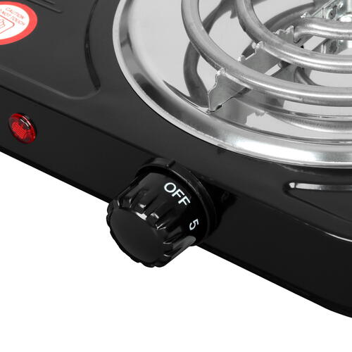 Купить Плита компактная электрическая Aceline CS-020b черный  5431546. Характеристики, отзывы и цены в Донецке