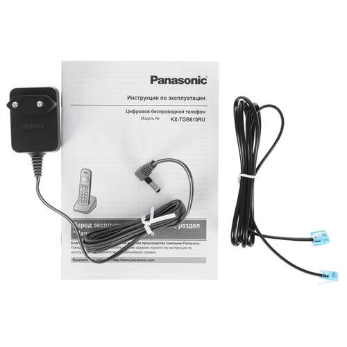 Купить Телефон беспроводной (DECT) Panasonic KX-TGB610RUR  4861367. Характеристики, отзывы и цены в Донецке