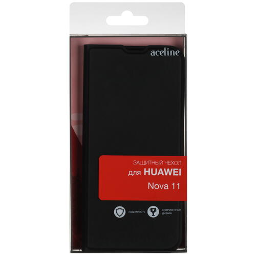 Купить Чехол-книжка  Aceline Kors для HUAWEI nova 11 черный  5416975. Характеристики, отзывы и цены в Донецке
