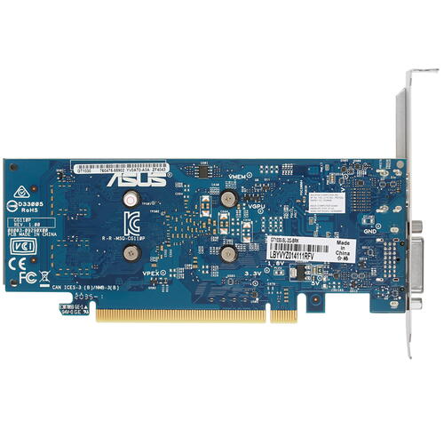Купить Видеокарта ASUS GeForce GT 1030 Silent LP [GT1030-SL-2G-BRK]  1127095. Характеристики, отзывы и цены в Донецке