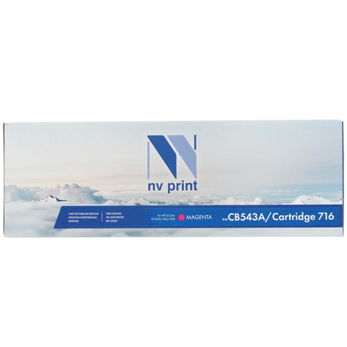 Купить Картридж лазерный NV Print CB543A пурпурный, с чипом  7974177. Характеристики, отзывы и цены в Донецке
