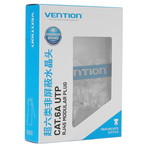Купить Коннектор RJ45 Vention IDGR0-50  5359927. Характеристики, отзывы и цены в Донецке