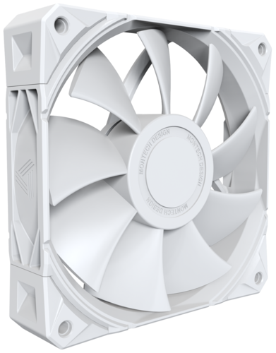 Купить Вентилятор Montech E28 PWM [E28 PWM (W)] белый  5633066. Характеристики, отзывы и цены в Донецке