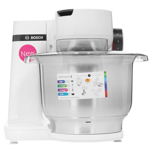 Купить Кухонная машина Bosch MUM Serie | 2 MUMS2EW40 белый  8197064. Характеристики, отзывы и цены в Донецке