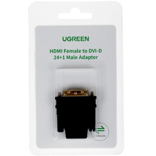 Купить Переходник  Ugreen HDMI - DVI-D  4714343. Характеристики, отзывы и цены в Донецке