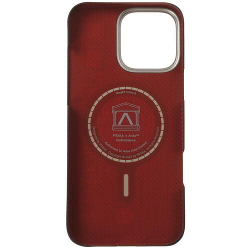 Купить Накладка  Pitaka Aries Tactile Woven Case для Apple iPhone 16 Pro Max черный/серый  5629243. Характеристики, отзывы и цены в Донецке