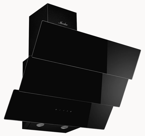 Купить Вытяжка наклонная Monsher TROYES 60 Noir черный/черный  9121485. Характеристики, отзывы и цены в Донецке