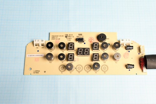 Купить Плата (FK + LED-ind) для электрической варочной поверхности DEXP 1B4TODB  9947943. Характеристики, отзывы и цены в Донецке