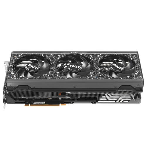 Купить Видеокарта Palit GeForce RTX 4090 GameRock [NED4090019SB-1020G]  5076026. Характеристики, отзывы и цены в Донецке