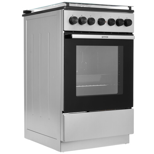 Купить Комбинированная плита Gorenje GK5B44SF серебристый  9258751. Характеристики, отзывы и цены в Донецке