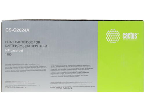Купить Картридж лазерный Cactus CS-Q2624A черный, с чипом  7939448. Характеристики, отзывы и цены в Донецке