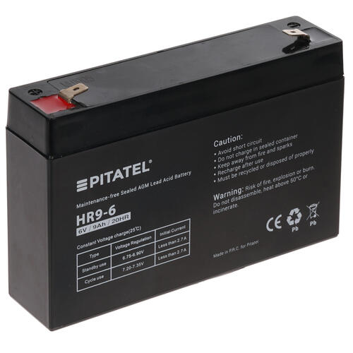 Купить Аккумуляторная батарея для ИБП Pitatel HR9-6  8151423. Характеристики, отзывы и цены в Донецке