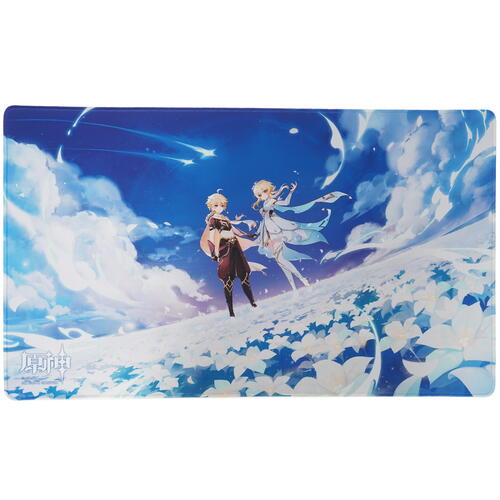 Купить Коврик Genshin Impact Desk Mat Twin Stars in the Flower Field  разноцветный  5435923. Характеристики, отзывы и цены в Донецке