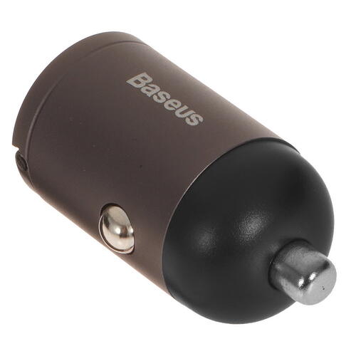 Купить Автомобильное ЗУ Baseus Tiny Star Mini серый  4777100. Характеристики, отзывы и цены в Донецке