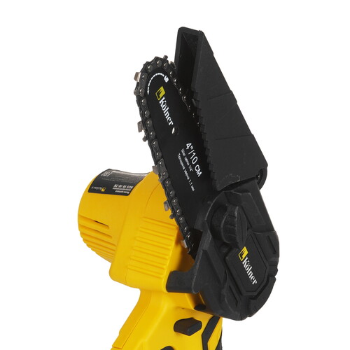 Купить Аккумуляторная цепная пила Kolner KCS 18-10-2K  шина - 10 см (4")  9135243. Характеристики, отзывы и цены в Донецке