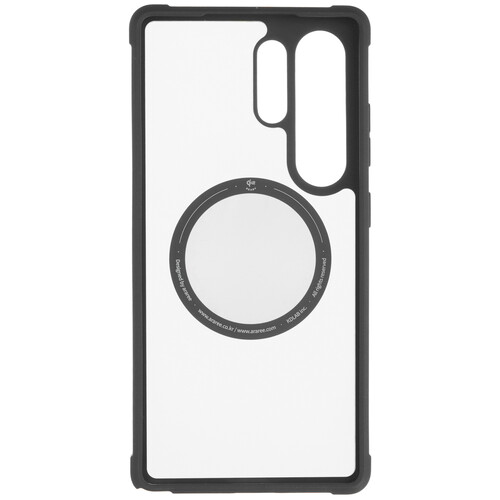 Купить Накладка  Araree Duple M Armor для Samsung Galaxy S25 Ultra черный/прозрачный  5617352. Характеристики, отзывы и цены в Донецке