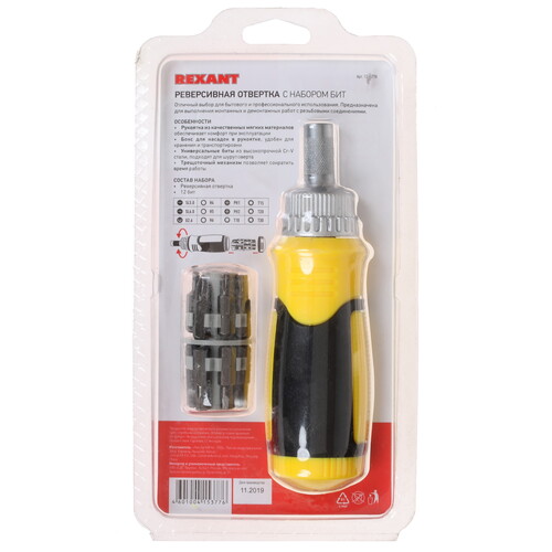 Купить Отвертка с насадками/битами Rexant 12-4778  5300478. Характеристики, отзывы и цены в Донецке