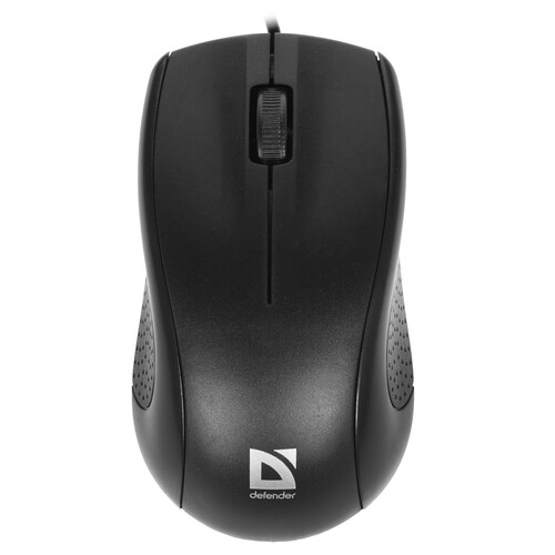 Купить Мышь проводная Defender Optimum MB-160 [52160] черный  8106371. Характеристики, отзывы и цены в Донецке