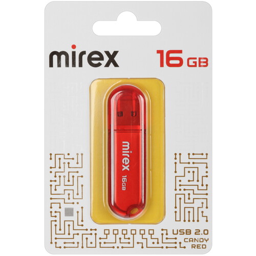 Купить Память USB Flash 16 ГБ Mirex CANDY [13600-FMUCAR16]  5476338. Характеристики, отзывы и цены в Донецке