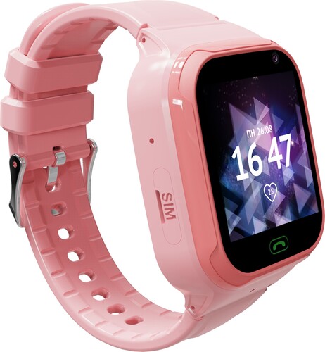 Купить Детские часы Кнопка Жизни Aimoto Omega 4G розовый  5448506. Характеристики, отзывы и цены в Донецке