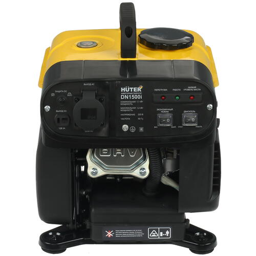 Купить Электрогенератор   бензиновый Huter DN1500i  1263986. Характеристики, отзывы и цены в Донецке