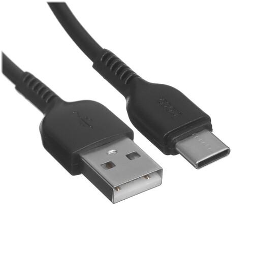 Купить Кабель круглый Hoco USB Type-C - USB 2.0 Type-A черный 1 м  5474968. Характеристики, отзывы и цены в Донецке