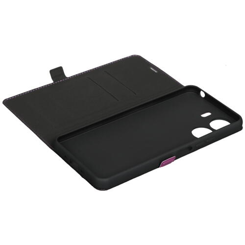 Купить Чехол-книжка  BoraSCO для POCO C65/ Xiaomi Redmi 13C фиолетовый  5467504. Характеристики, отзывы и цены в Донецке