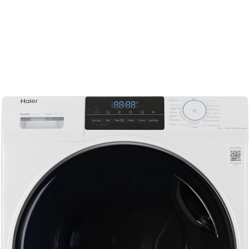 Купить Стирально-сушильная машина Haier HWD80-BP14929A белый  9291545. Характеристики, отзывы и цены в Донецке