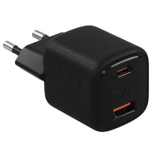 Купить Сетевое зарядное устройство VOLTME Revo 30 Duo черный  9210999. Характеристики, отзывы и цены в Донецке