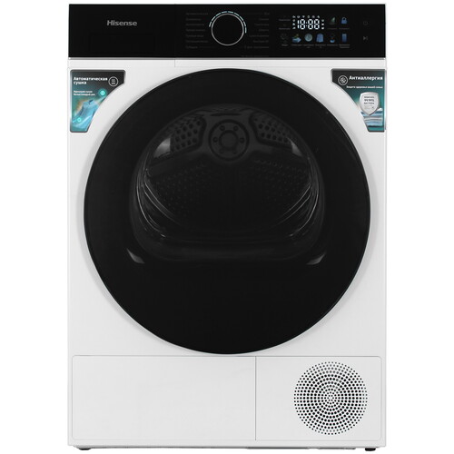 Купить Сушильная машина HISENSE DH3I802UW2D белый  9281353. Характеристики, отзывы и цены в Донецке