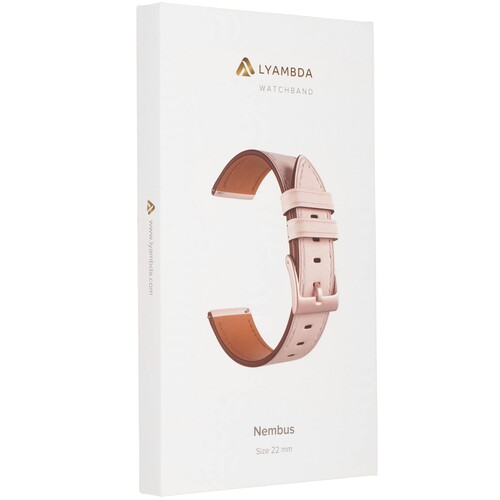 Купить Ремешок Lyambda универсальный 22 мм розовый  9252330. Характеристики, отзывы и цены в Донецке