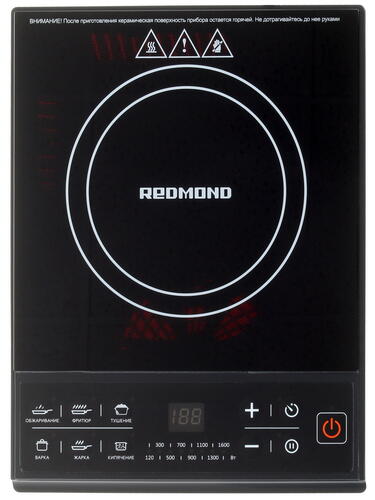 Купить Плита компактная электрическая Redmond RIC-4601 черный  1125954. Характеристики, отзывы и цены в Донецке