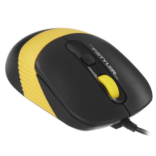 Купить Клавиатура+мышь  проводная  A4Tech Fstyler F1110 желтый  5424247. Характеристики, отзывы и цены в Донецке