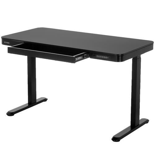 Купить Стол компьютерный KEYRON Alcor 120 черный  9042803. Характеристики, отзывы и цены в Донецке