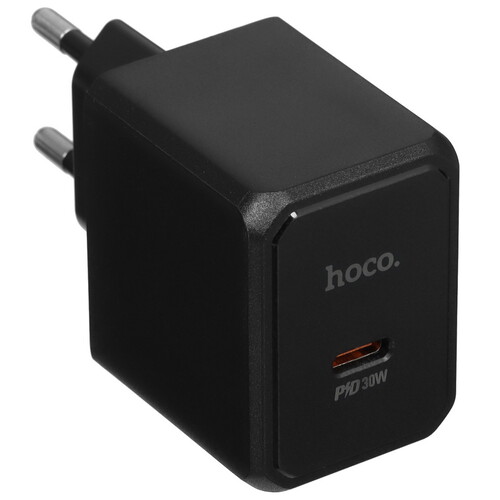 Купить Сетевое зарядное устройство Hoco CS15A черный  5474853. Характеристики, отзывы и цены в Донецке