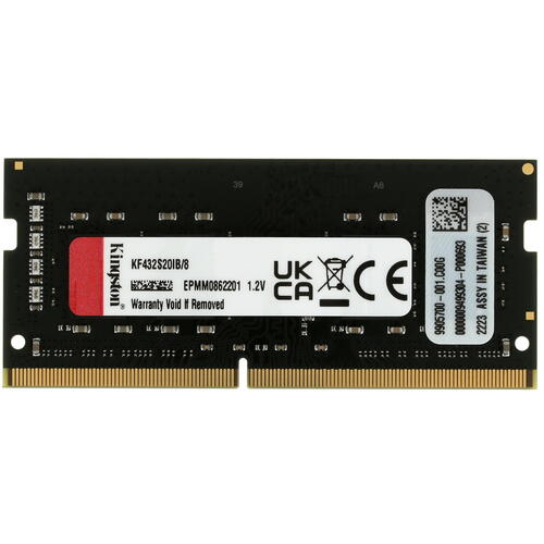 Купить Оперативная память SODIMM Kingston FURY Impact [KF432S20IB/8] 8 ГБ  5053708. Характеристики, отзывы и цены в Донецке