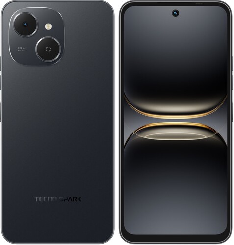 Купить 6.67" Смартфон Tecno SPARK 40C 256 ГБ черный  5632982. Характеристики, отзывы и цены в Донецке