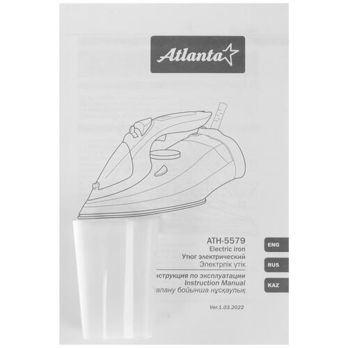 Купить Утюг Atlanta ATH-5579 черный  9948717. Характеристики, отзывы и цены в Донецке