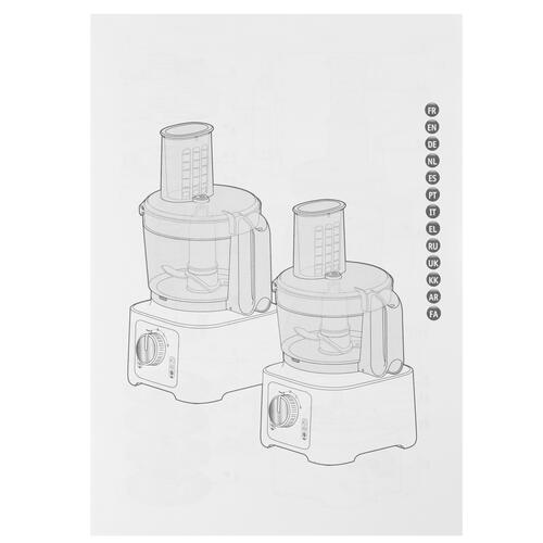 Купить Кухонный комбайн Moulinex FP542111 белый  5323271. Характеристики, отзывы и цены в Донецке