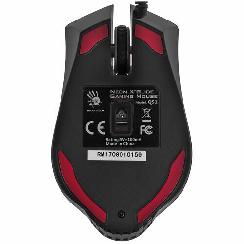 Купить Мышь проводная A4Tech Bloody Q51  черный  1191507. Характеристики, отзывы и цены в Донецке