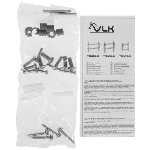 Купить Кронштейн для ТВ VLK TRENTO-36 черный  4827785. Характеристики, отзывы и цены в Донецке