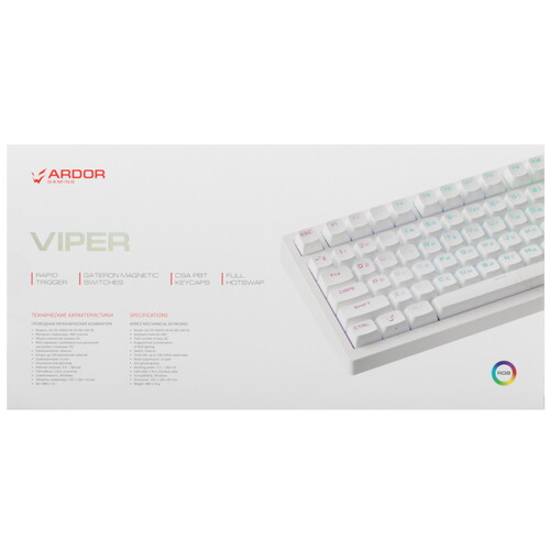 Купить Клавиатура  проводная ARDOR GAMING Viper  9237334. Характеристики, отзывы и цены в Донецке