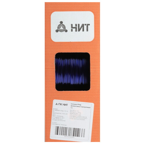 Купить Пластик НИТ Petg  5602842. Характеристики, отзывы и цены в Донецке